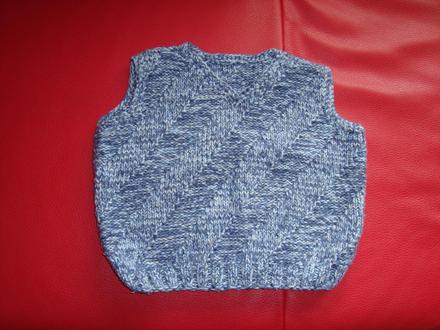 Pletená vestička 74/80, 80