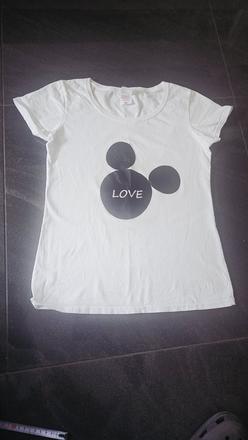 Bavlnené tričko minney, mickey, xs