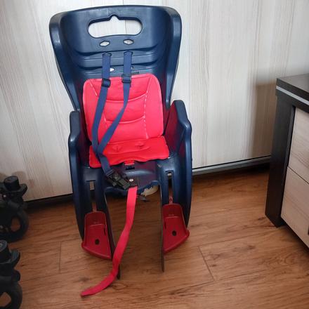 Detská zadná sedačka na bicykel, 