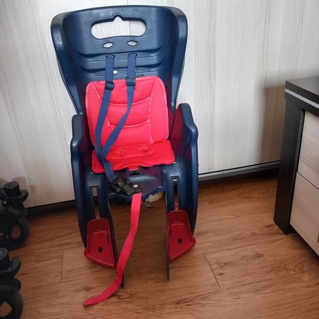 Detská zadná sedačka na bicykel, 