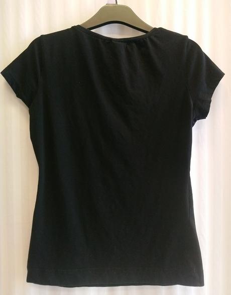 Dámsky elastický čierny top, h&m, m, h&m,m