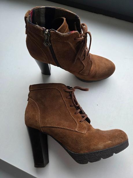 Kožené topánky, tommy hilfiger,37