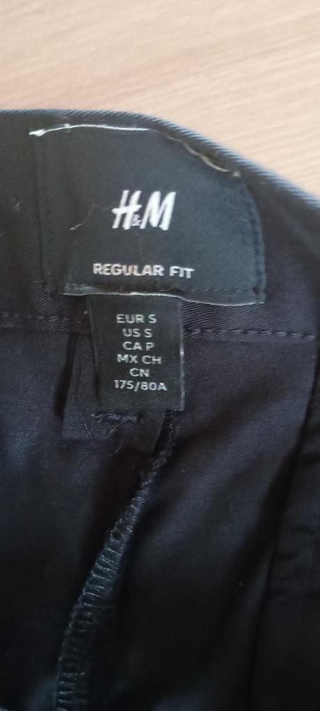 Elegantné čierne kraťasy, h&m,s