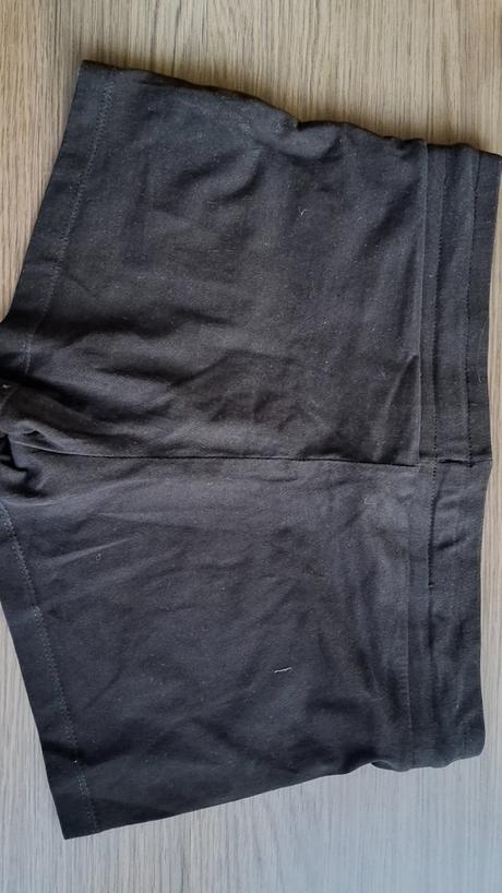 Dievčenské čierne šortky., h&m,164