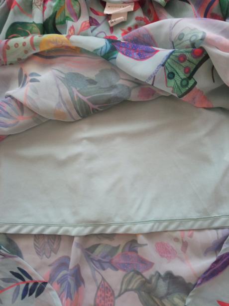 Kvetinové šaty, h&m,152