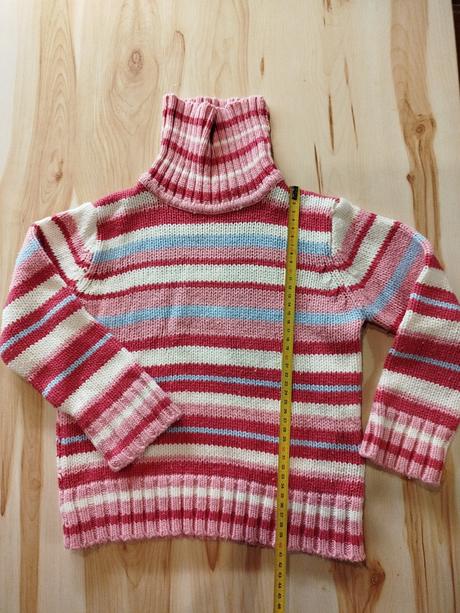 Hrubý pletený rolák, 98