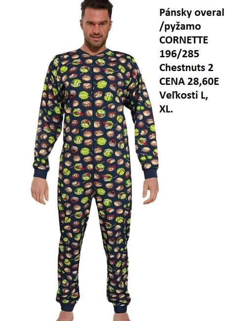 Pánske pyžamá-overaly italianfashion/cornette/taro, l / m / xl