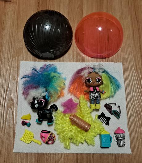 Lol bábika + zvieratko + doplnky, 