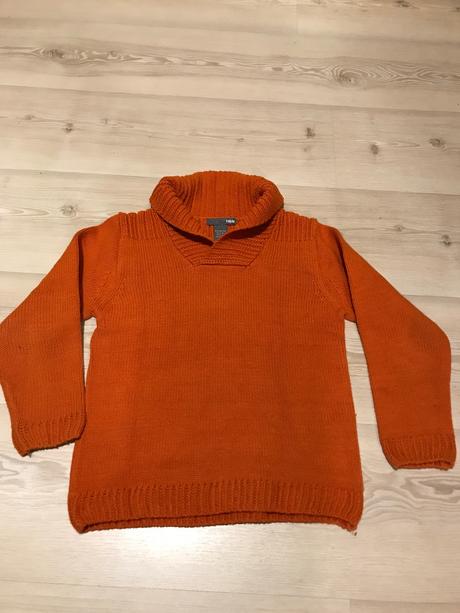 Sveter oranzovy, h&m,104