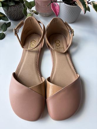 Shapen sandálky poppy cognac, veľkosť 38 regular, 38