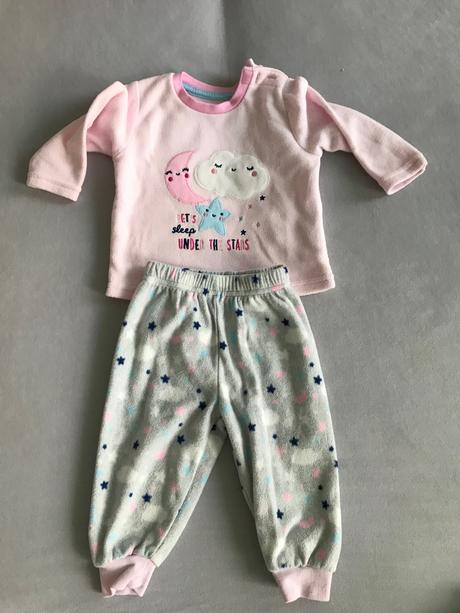 Teplucke dvojdielne pyzamko, primark,68