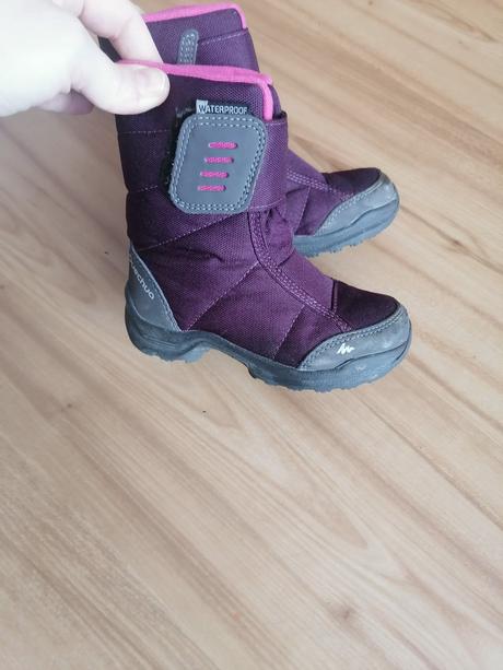 Zimne topanky, snehulky, quechua,24