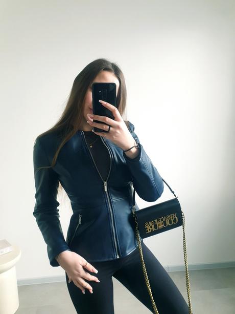 Zara koženka s/m, zara,s