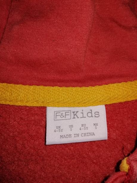 Lososová mikinka, f&f,110