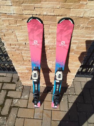 Lyze salomon 100 - ruzove, salomon,100-109 cm