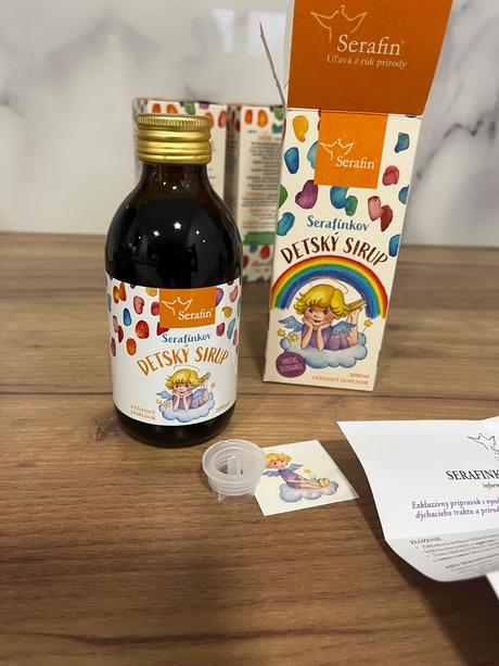 Detsky sirup na podporu imunity serafinko, 