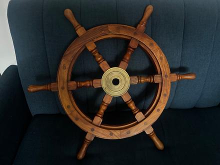 Námornicka dekorácia - kormidlo, 