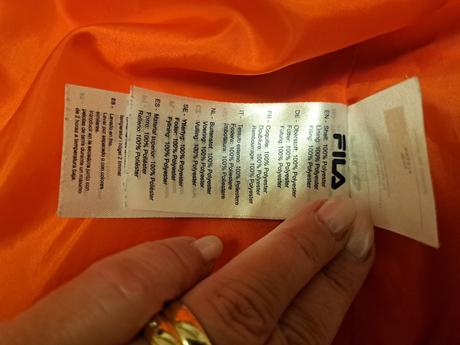 Zimná bunda, fila,s