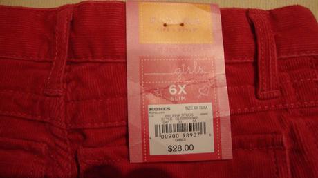 Menčestrové nohavice, 116