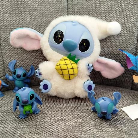 Stitch + 5 disney figúrok a prívesok,