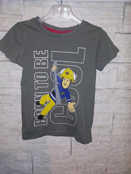 Tričko požiarnik sam č.110/116, dopodopo,110