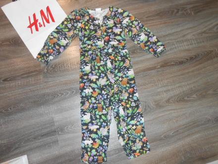 H&m krasny farebny overal č. 116, h&m,116