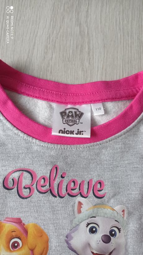 Ružová mikina paw patrol, 110