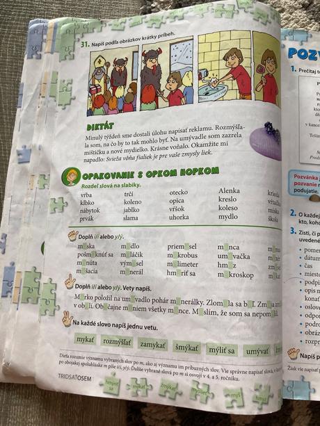 Slovenský jazyk pre 3. ročník zš učebnica, 