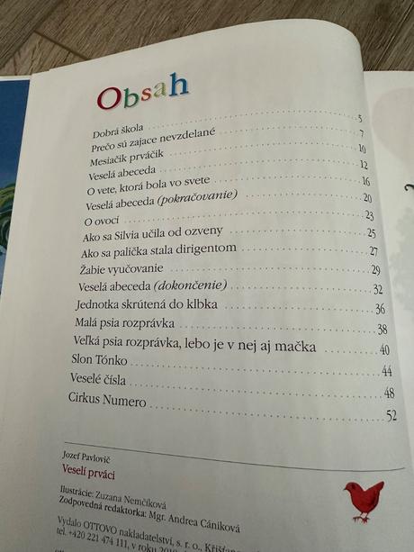 Kniha veselí prváci, 