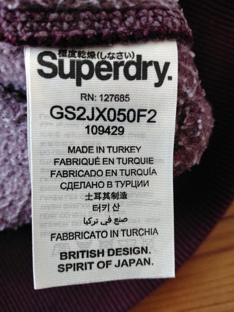 Mikina superdry l, superdry,l