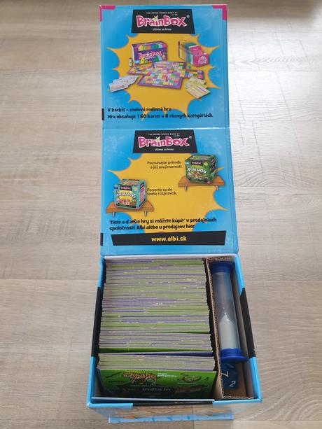 Spolocenska hra brainbox svet, 