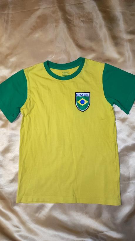 Tričko brasil, h&m,128