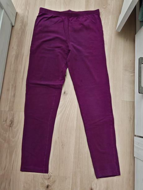 Fialové leginy 140/146, 146