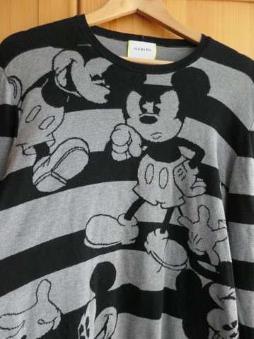 Iceberg mickey luxusny dlhsi super sveter l, l