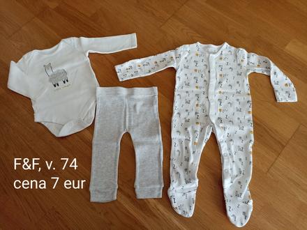 Kojenecká súprava, f&f,74