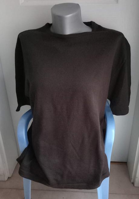 Tmavohnedé tričko, l