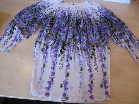 Dámska priesvitná blúzka, m, m