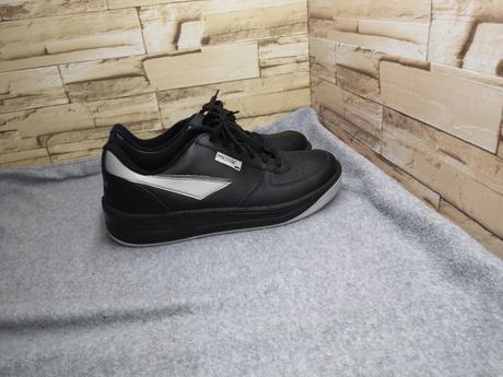 Prestige 41 - kožené čierne tenisky, 41