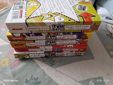 5x kniha tom gates, 