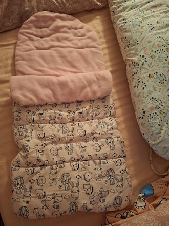 Fusak a podlozka do kočíka, 