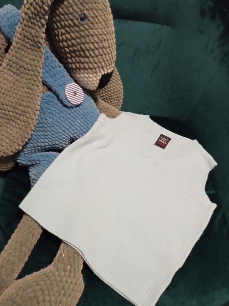 Pletená next vesta 12-18m, next,86