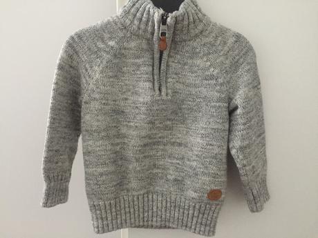 Hrubší sveter, h&m,92
