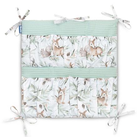 Sensillo organizér na posteľ wafel mätové srnky, 