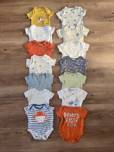 Body s krátkym rukávom, h&m,62