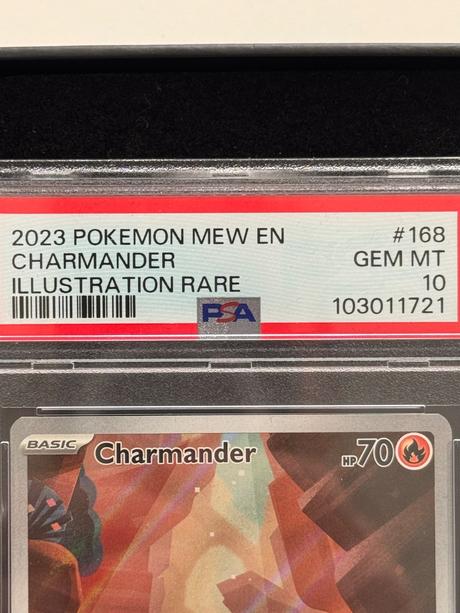 Pokemon charmander psa, 