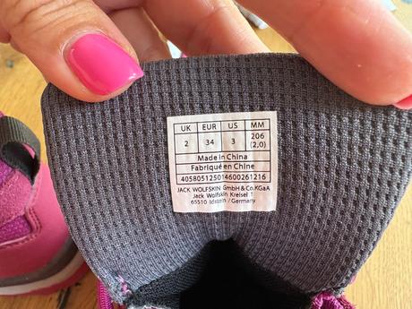 Turistické topánky jack wolfskin wp veľ.34, jack wolfskin,34