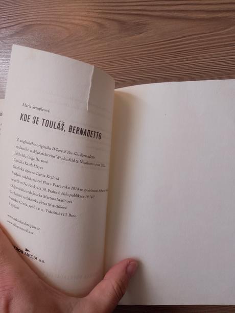 Maria sempleová - kde se touláš bernadetto, 
