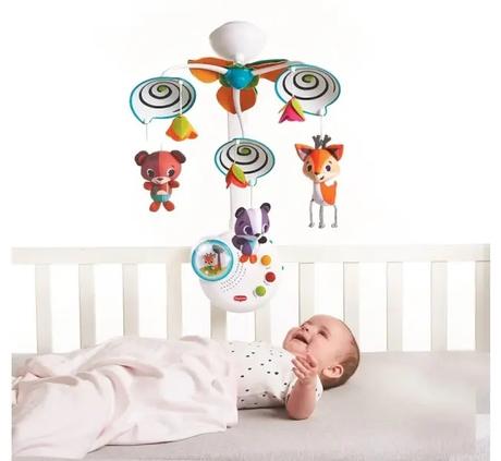 Tiny love kolotoč nad postieľku classic lesný svet, 