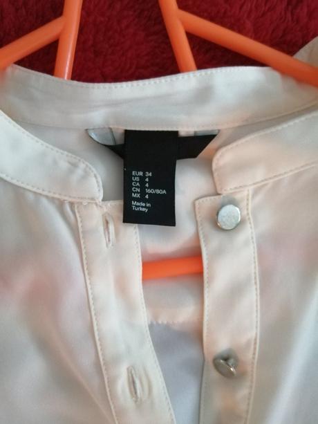 Predĺžená košeľa, h&m,34