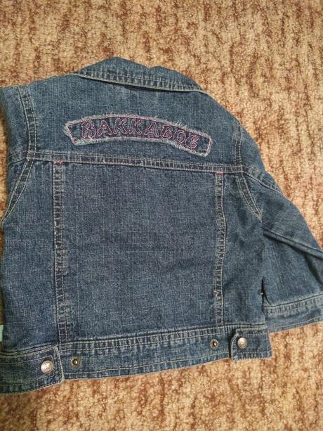 Riflový jarný kabátik, 74